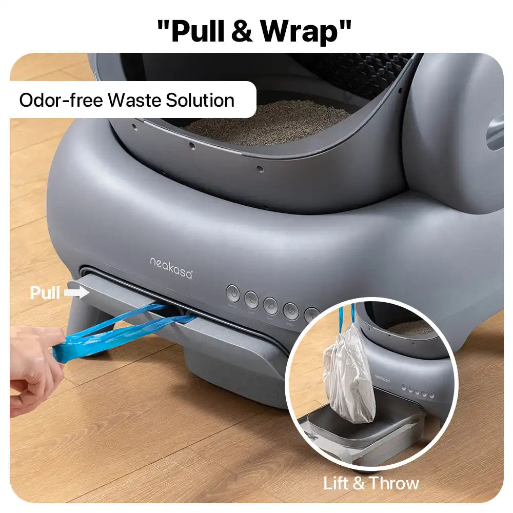 M1 Open-Top Self-Cleaning Cat Litter Box