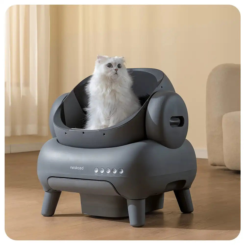 M1 Open-Top Self-Cleaning Cat Litter Box
