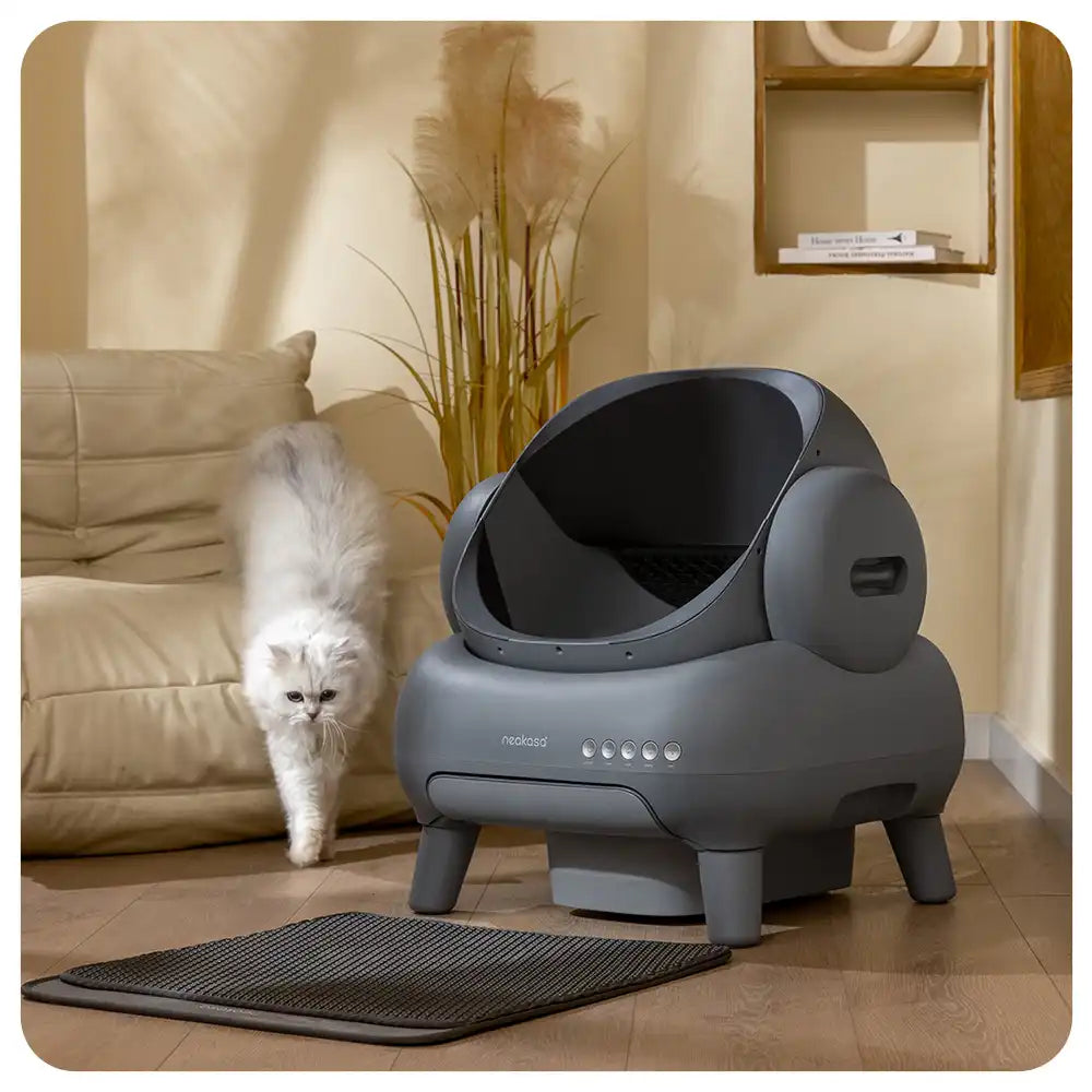 M1 Open-Top Self-Cleaning Cat Litter Box