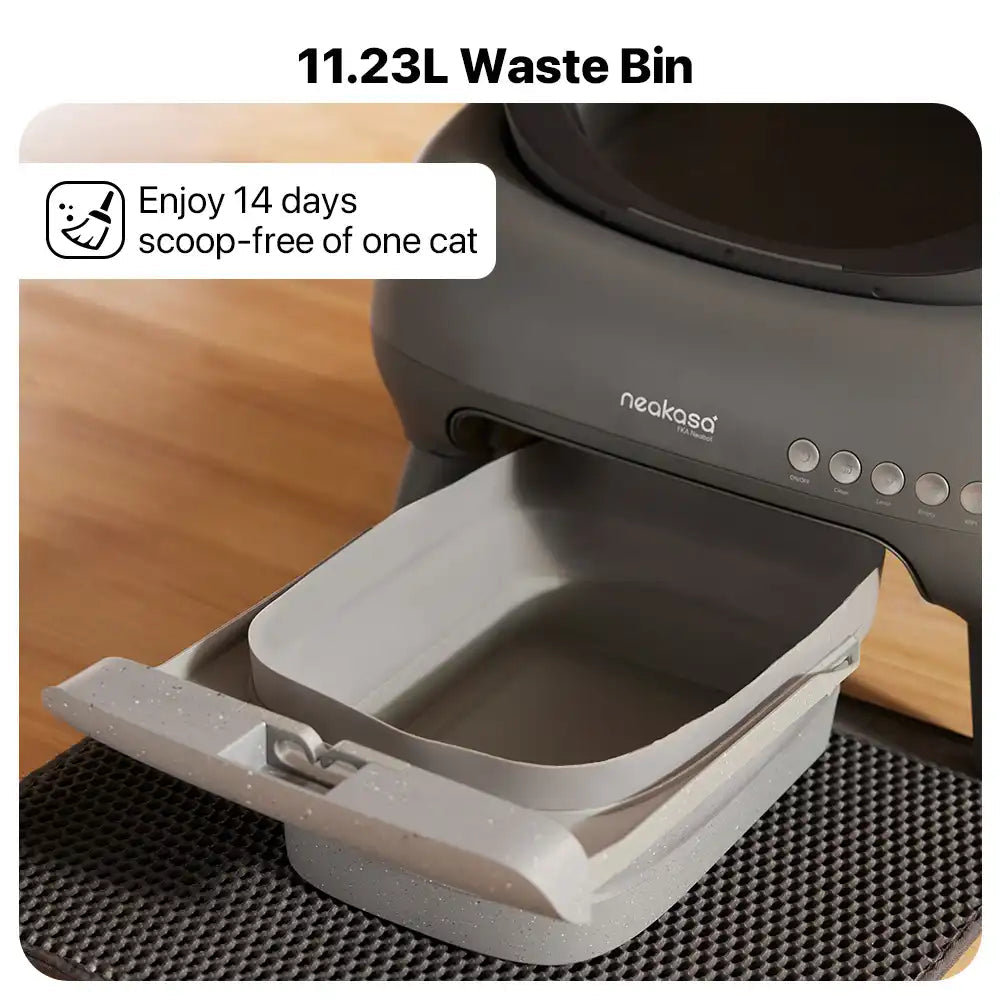 M1 Open-Top Self-Cleaning Cat Litter Box