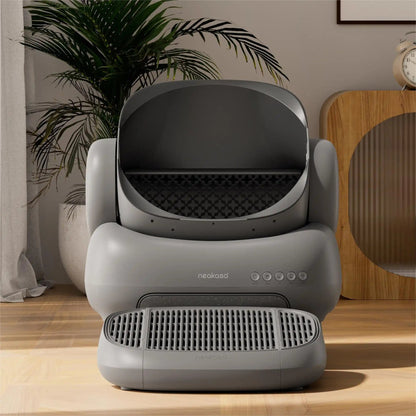 M1 Open-Top Self-Cleaning Cat Litter Box